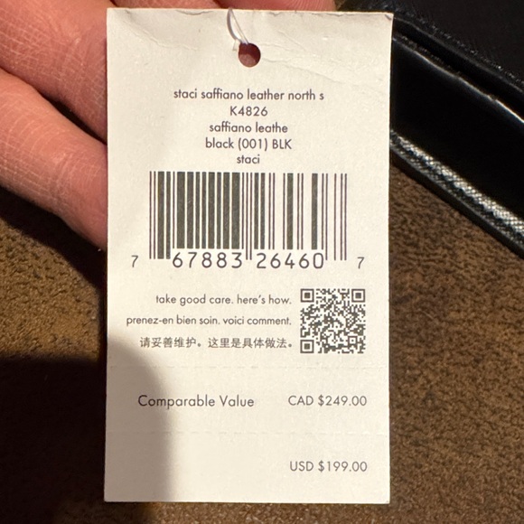 Kate Spade Staci Saffiono Leather Cross Body - Picture 5 of 5